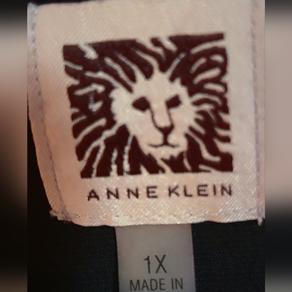 ANNE KLEIN WOMEN'S SIZE 1X FULLY LINED SHELL - Picture 4 of 7